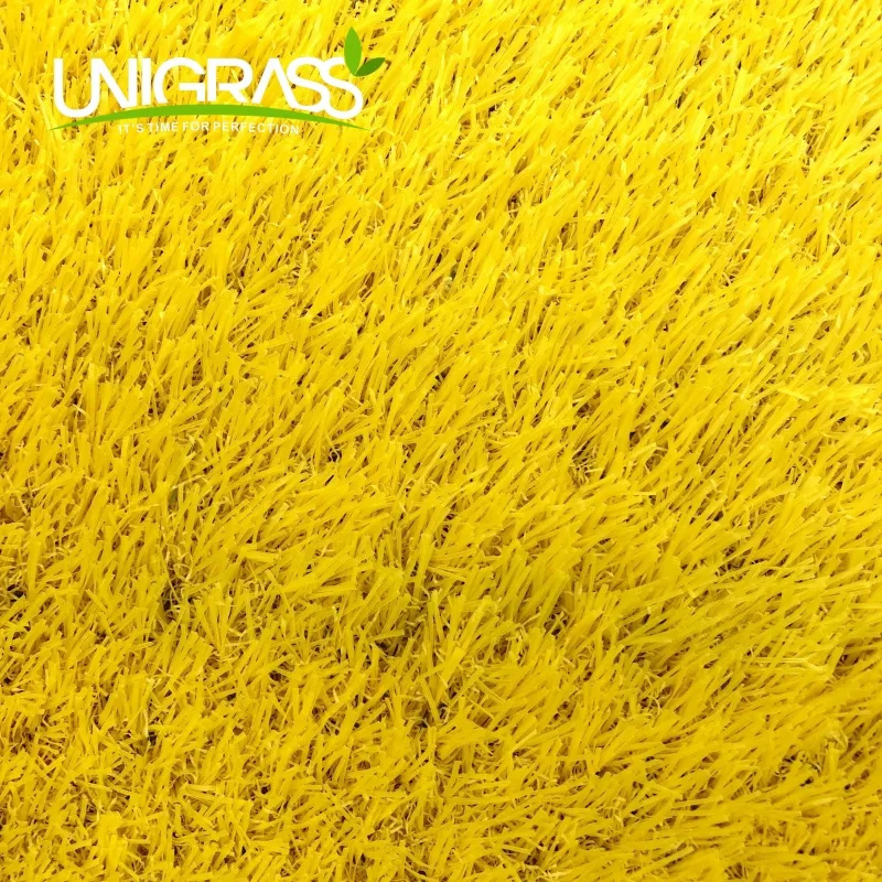 Uni Factory Wholesale Green Red Blue Black Yellow Purple Grass School Playground Artificial Grass