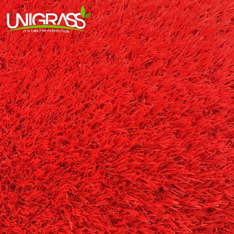 Uni Factory Wholesale Green Red Blue Black Yellow Purple Grass School Playground Artificial Grass