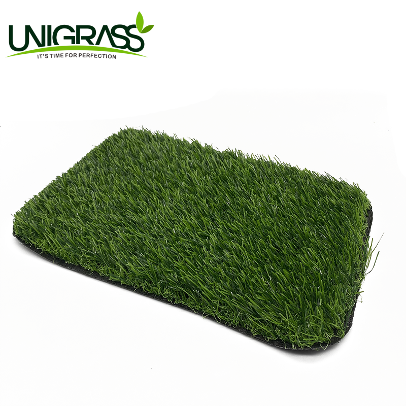 UNI High Quality Artificial Green Grass Landscaping Outdoor Play Carpet Natural Synthetic Turf