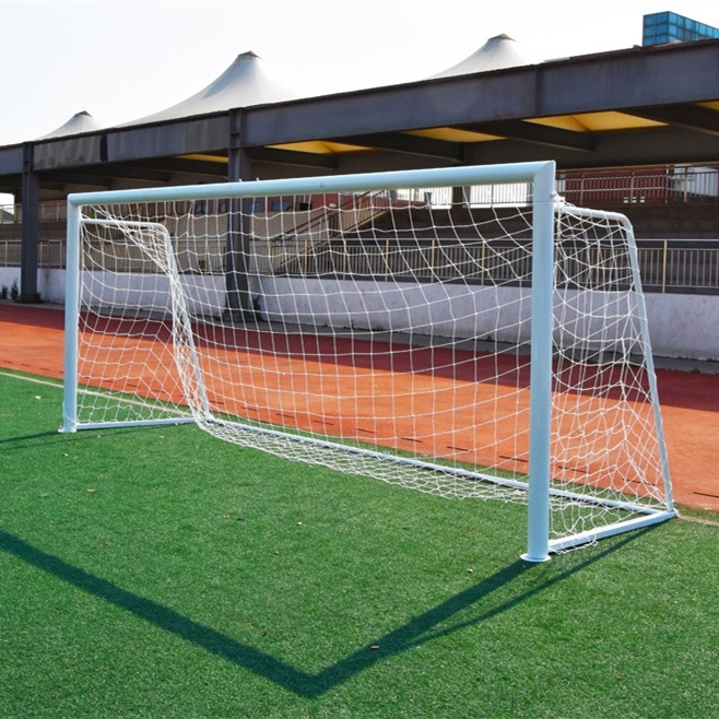 7.32*2.44*2 Steel Football Goal Posts Portable Soccer Goal with Football Nets for Children