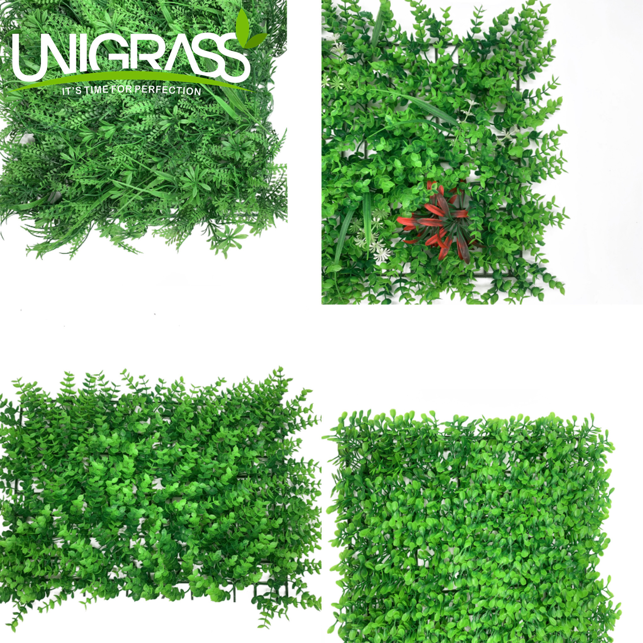 UNI 50cm*50cm Artificial Grass Fence Artificial plant on wall