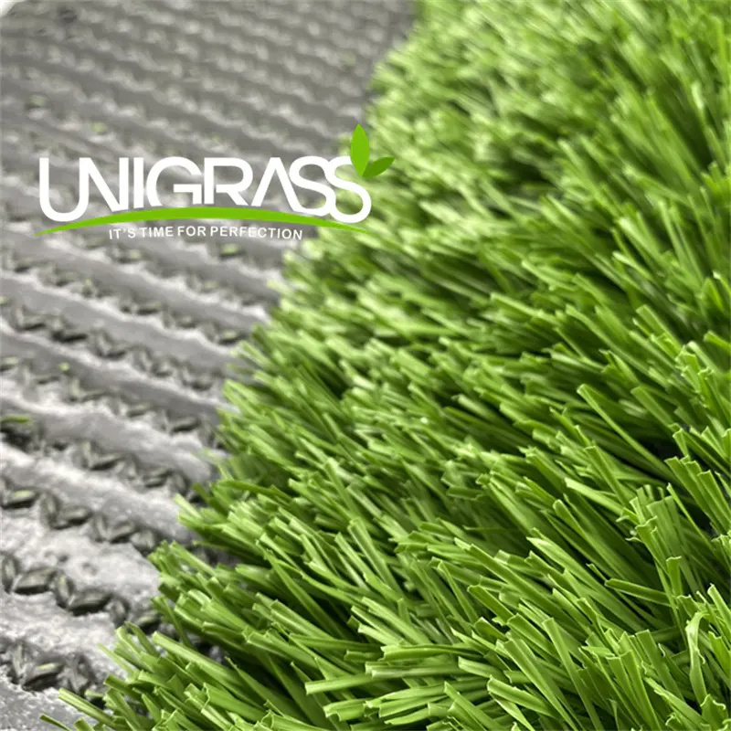 Uni Custom High Quality Artificial Grass Football Outdoor Football Grass Uv Protection Best Synthetic Grass