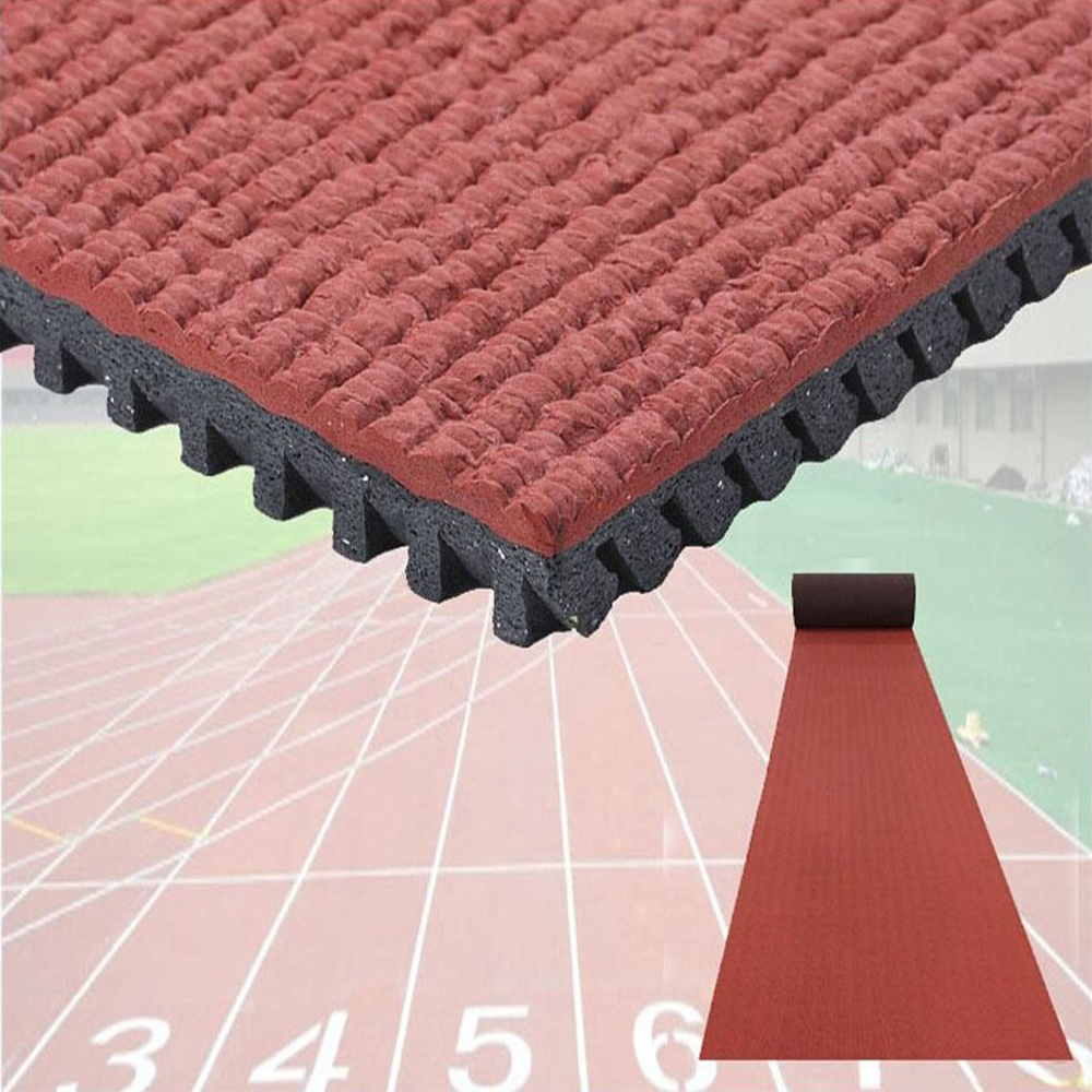 Unigrass High Flexibility Prefabricated Running Track Tartan Flooring Surface Athletic Track tartan running tracking