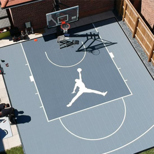 Intelligent Pp Interlocking Portable Sport Court Material Plastic Tiles Temporary Basketball Flooring Outdoor