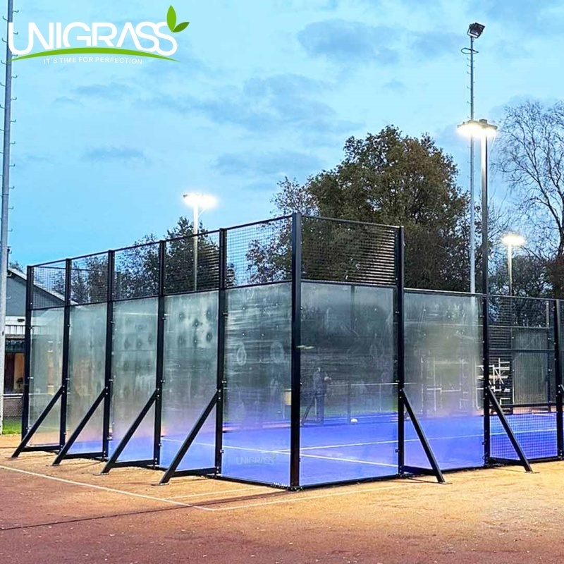 modern padel court professional padel court  portable paddle tennis court for sale