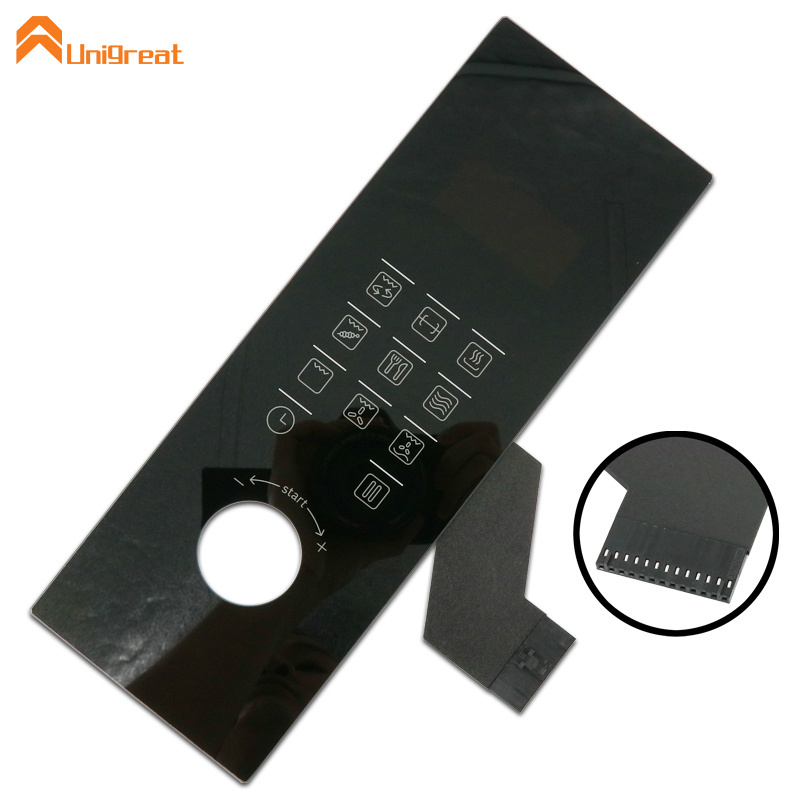 China Factory Price Smart Home Customized High Quality PMMA Capacitive Touch Button Keypad Membrane Switch