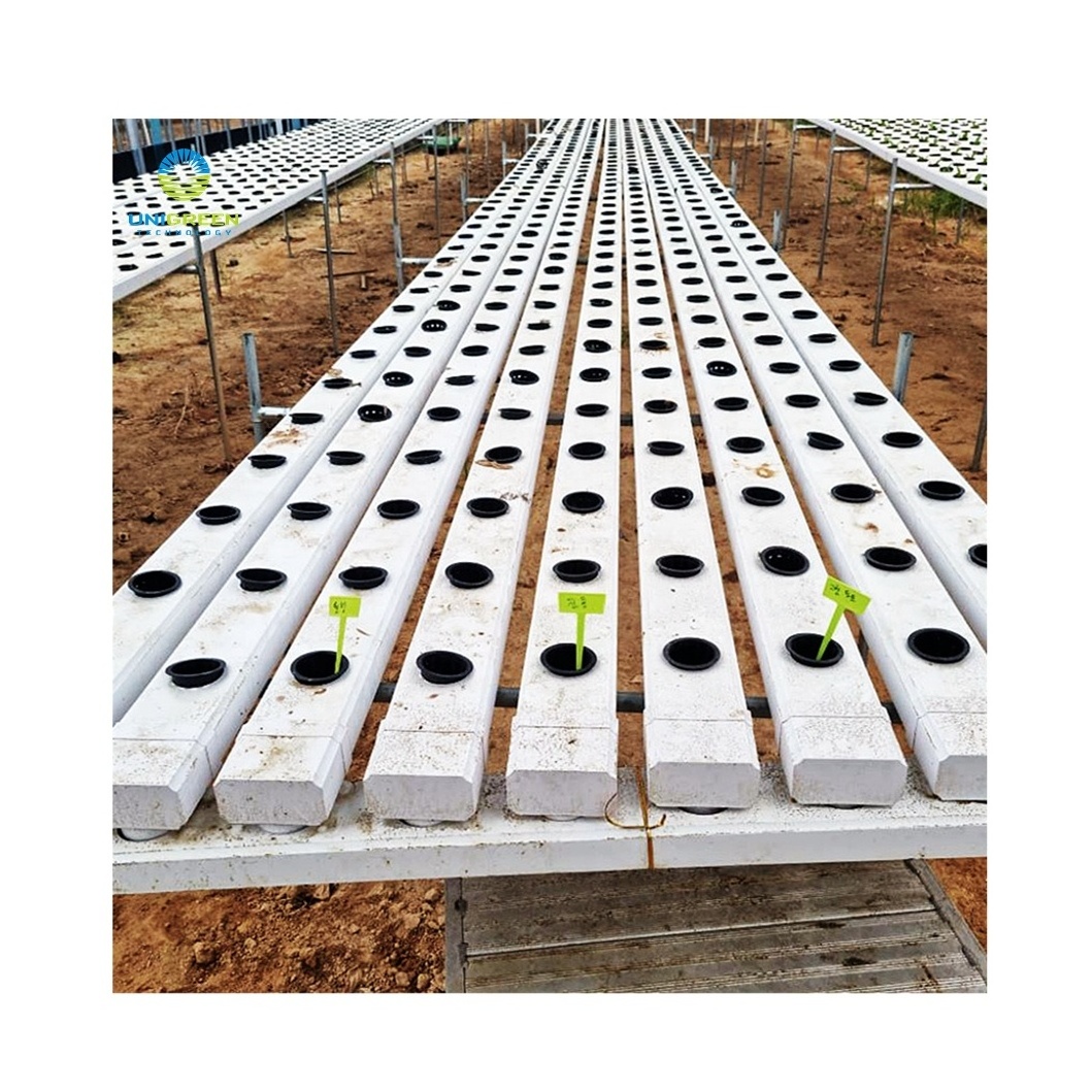 NFT Gully Hydroponic Pvc Quality Assurance Channel NFT Gully Hydroponic Growing Systems For Farm Cultivation Nft Gully Channel