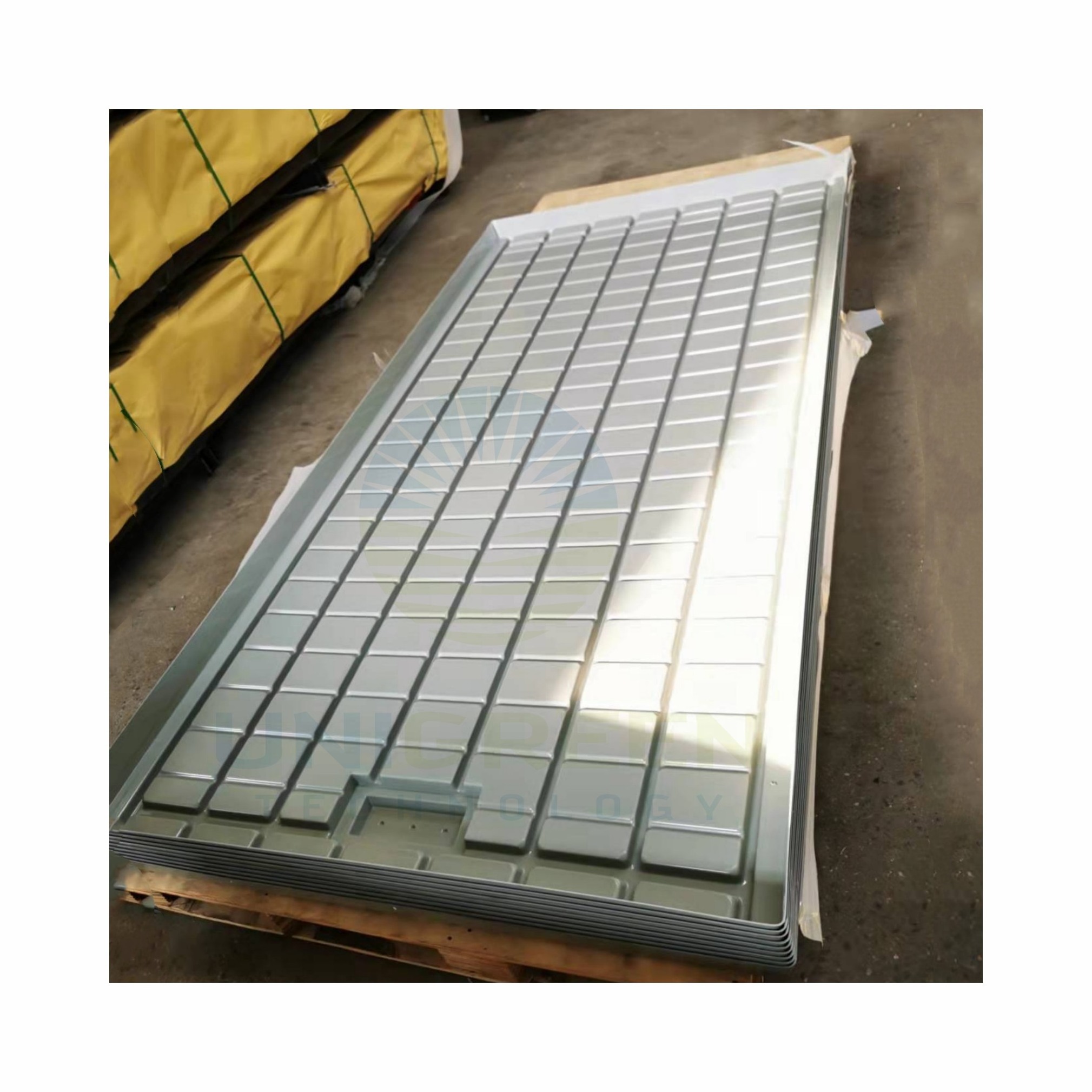 ABS Plastic Grow Trays 4x8 Greenhouse Planting Ebb And Flow ABS Plastic Grow Trays 4x8 Flood Tray For Agricultural Microgreens