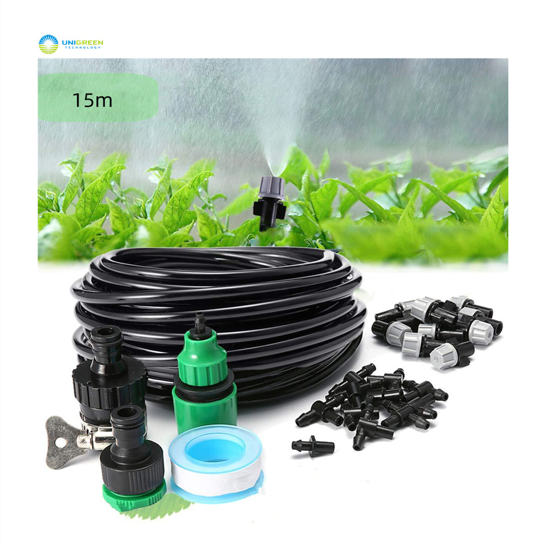 Factory Direct Sale 15M Drip Irrigation System Automatic Watering Drip Irrigation Kit Stick Drip Arrow Set