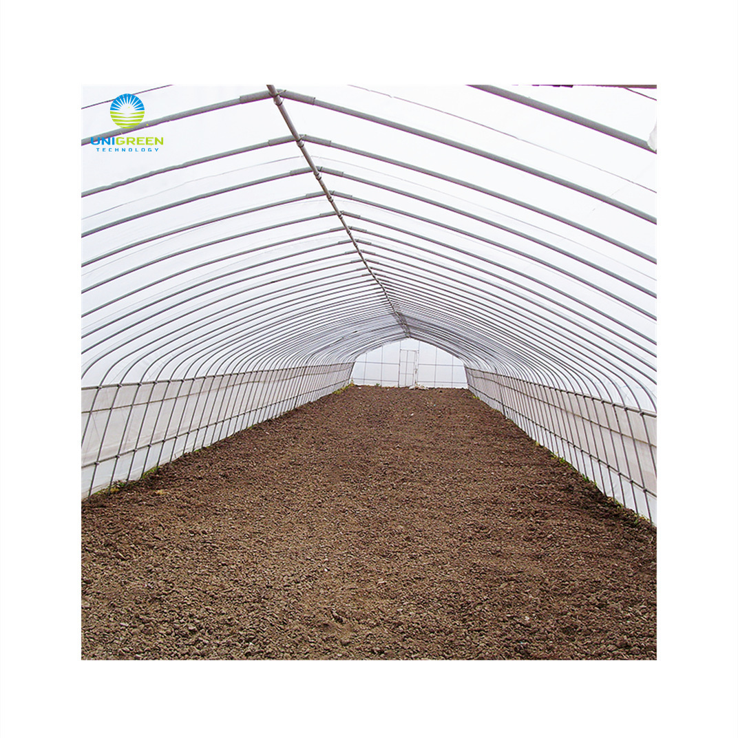 China Factory Direct Sale 8*30m Cheap Greenhouse Single-span Tunnel Greenhouse Used For Agriculture Tomato Strawberry