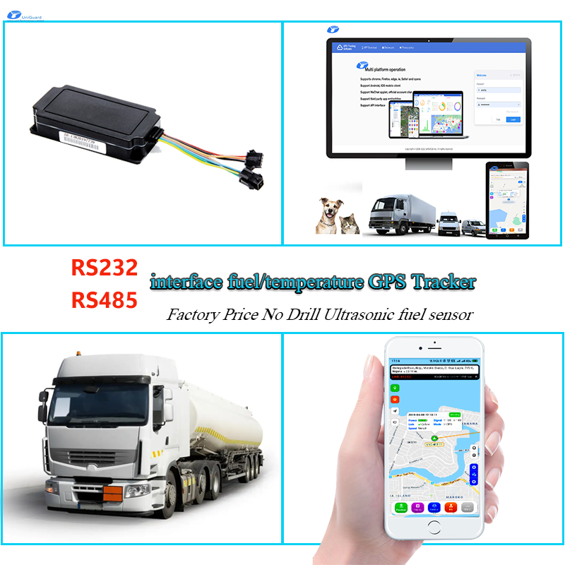 GPS tracking with fuel level sensor device rastreador gps car tracker for truck waterproof motorcycle gps navigator