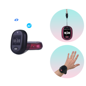 GPS Pedant with 4G and sos elderly 4g gps smart tracker tracking device for kids step counting