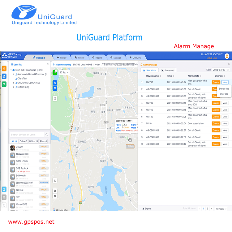 Factory Sales Cheap GPS tracking software Platform White label GPS tracking software tracking system using GPS gsm & google map