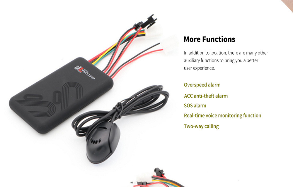 GPS tracker GT02 Kill Switch GPS Tracker mini for motorcycle trailer GPS Relay external antenna GT06