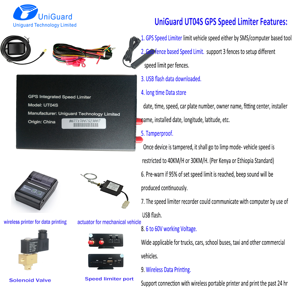 Vehicle Electronic Speed Limiter All Governor Limit Remove Overspeed Warning Gps Remote Control Alert Alarm Speeding Tracker