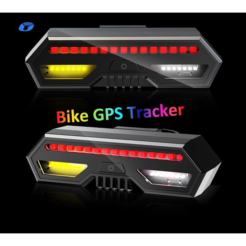 Bicycle computer GPS tracker module wireless 2400mah rechargeable battery powered GPS tracker with sim card