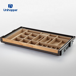 Unihopper manufacturer pull out sliding wardrobe closet accessories soft closing jewelry box