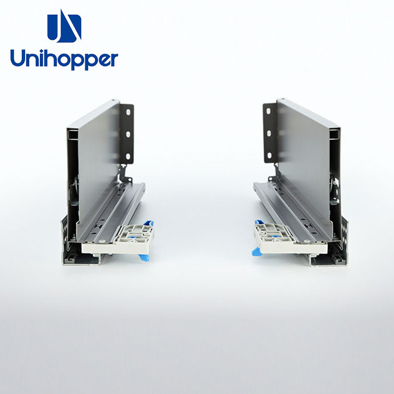 Unihopper Custom Kitchen Cabinet Quick Install Slim Drawer Box Drawer Undermount Slide Soft Close Slides Drawers