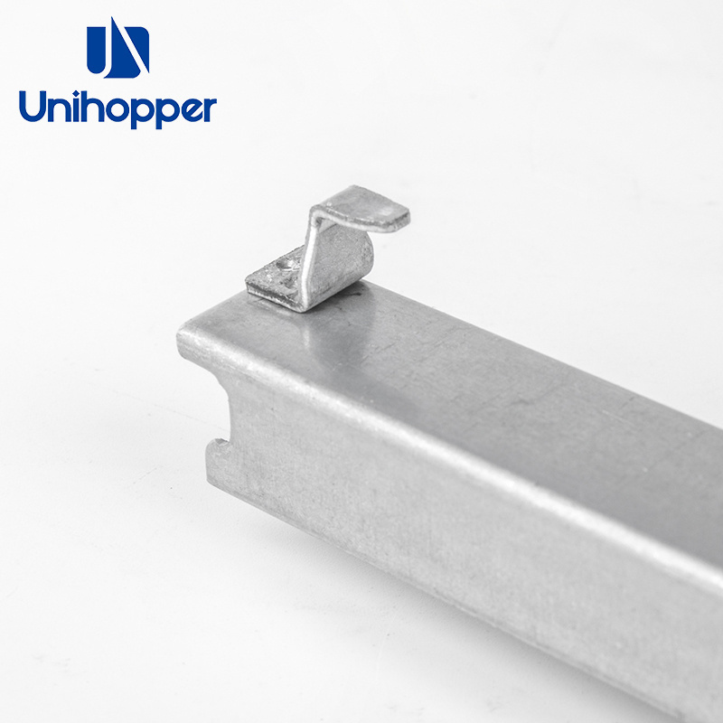 UNIHOPPER Cabinet Drawer Slides Rail Single Extension Drawer Runner Push To Open Concealed Drawer Slide