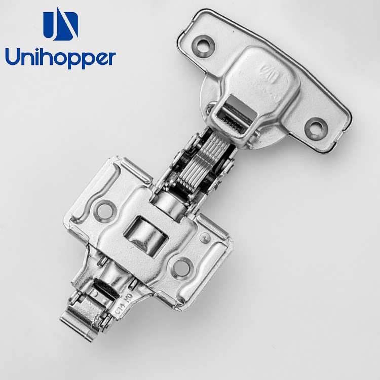 UNIHOPPER High Quality 105 Degrees Clip-on 3D Hinges Soft Close Cabinet Concealed Hinge