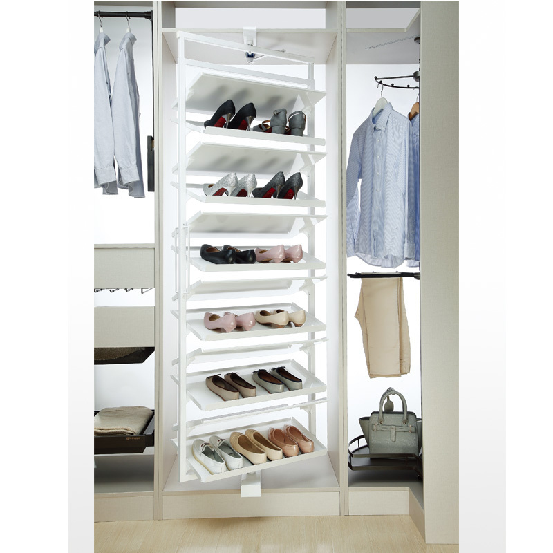 Unihopper 360 degree rotating shoes rack layers 12