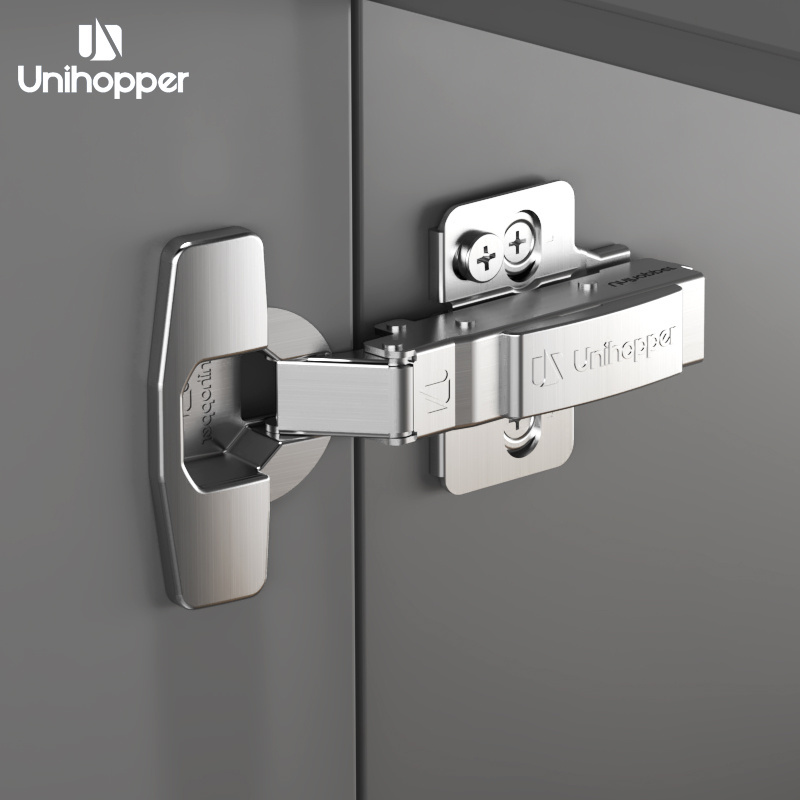 Unihopper Hot Sales Clip on Soft Closing 3D Hydraulic Kitchen Furniture Cabinet Hinges