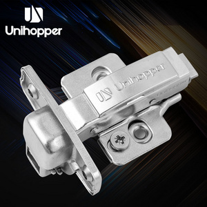 UNIHOPPER High Quality 105 Degrees Clip-on 3D Hinges Soft Close Cabinet Concealed Hinge