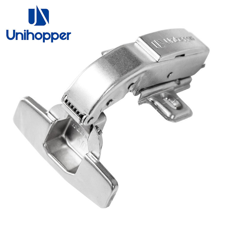 Unihopper wholesale custom furniture fitting kitchen cabinet corner soft closing easy mount clip top 90 degree special hinge