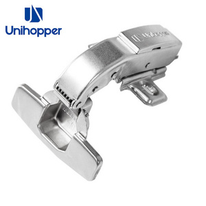 Unihopper wholesale custom furniture fitting kitchen cabinet corner soft closing easy mount clip top 90 degree special hinge