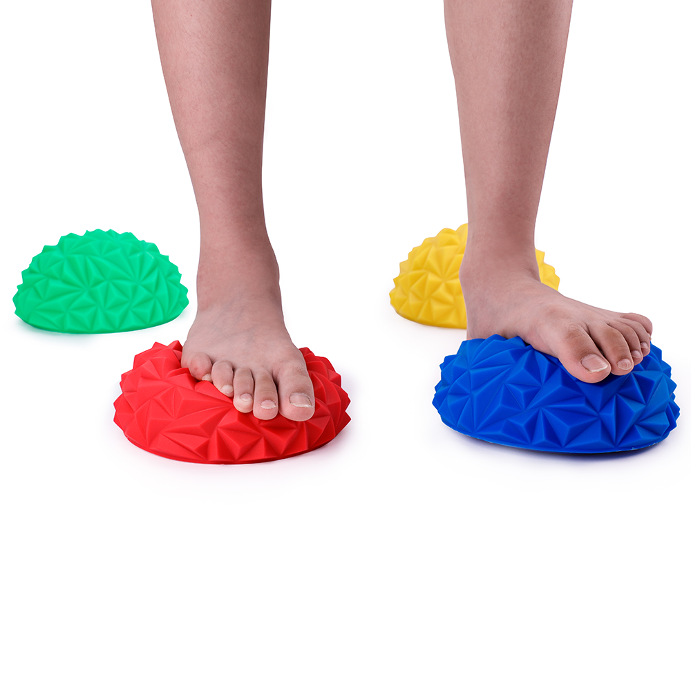 Exercise Soft Balance Stepping Stones Stability Balance Pods Sensory Stretchy Toy Autism Sensory Integration spiky massage ball