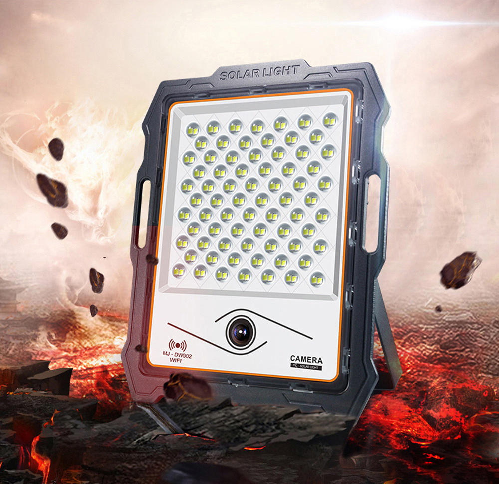 2019 new arrival 200w waterproof remote control ip67 100w 200watt 100watt 300w smd integrated rechargeable led solar flood light