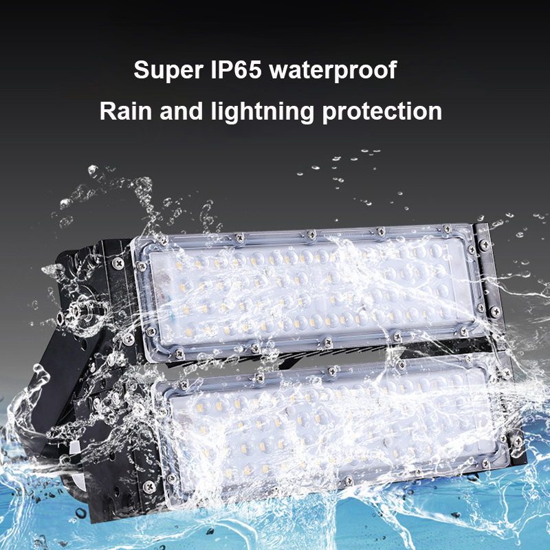 Housing Waterproof IP65 Reflector Led Flood Lighting Choice Materials Aluminum Alloy 100w 50W 100W 200W 5 years warrant