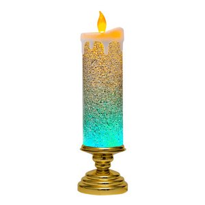 Night Lights Colorful Fantasy Crystal Candles Tourist Souvenirs Christmas Gifts LED Decorative Lights Christmas Candle Lights