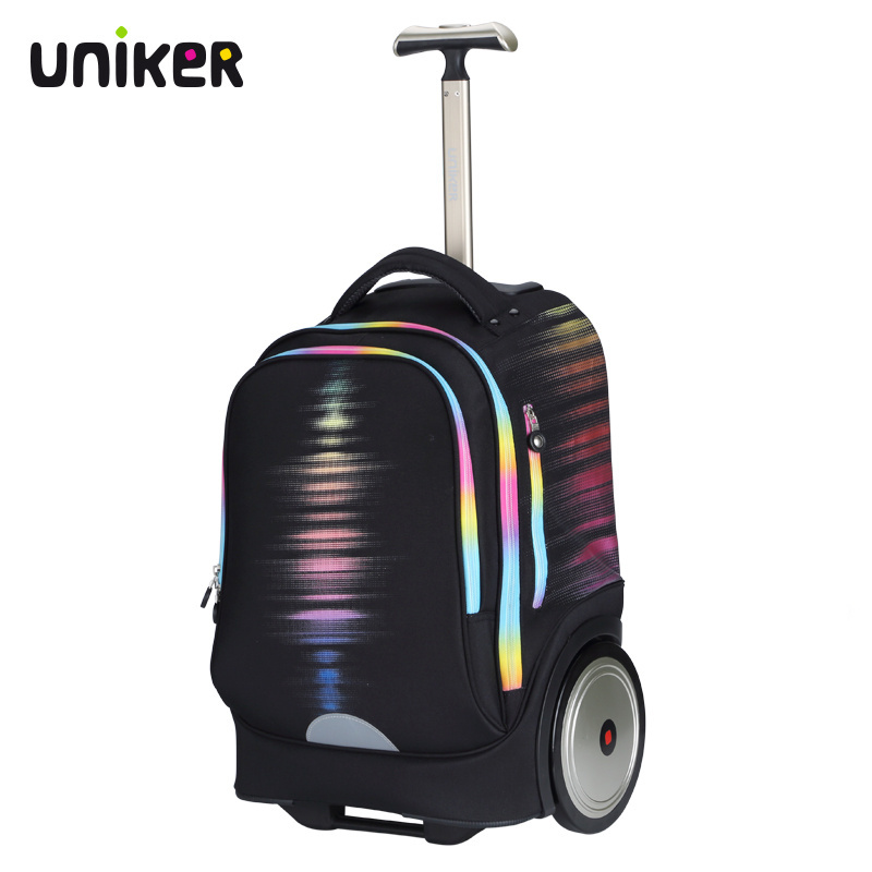 UNIKER Printed Laptop Trolley Bag With Logo