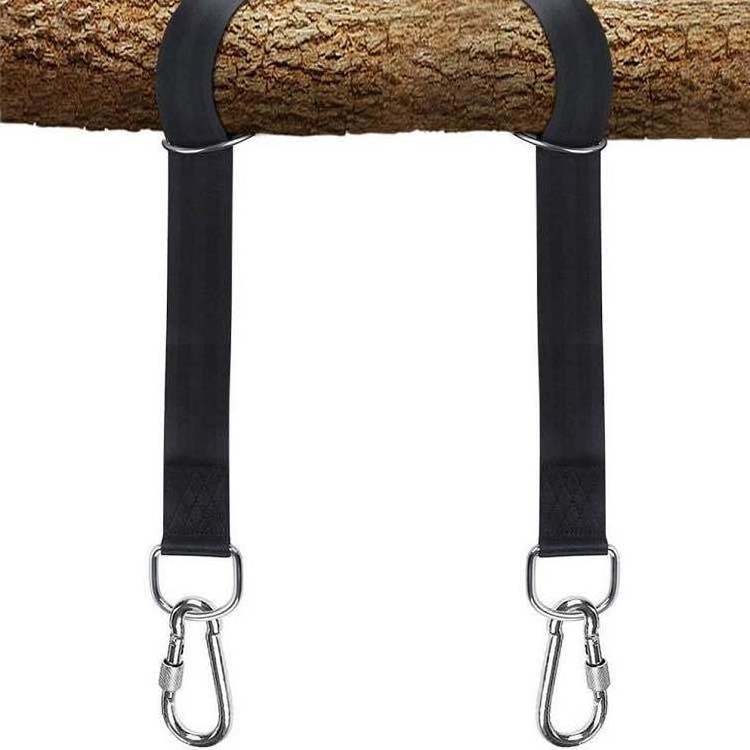 Tree Swing Straps Tree Swing Hanging Kit Heavy Duty Fitness Pull Up Hanging Straps for Tree Swing Seat Hammock Plank Hammock Cab