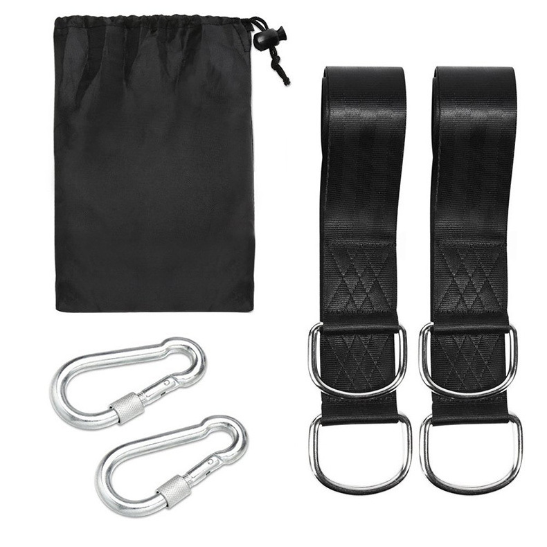 Tree Swing Straps Tree Swing Hanging Kit Heavy Duty Fitness Pull Up Hanging Straps for Tree Swing Seat Hammock Plank Hammock Cab