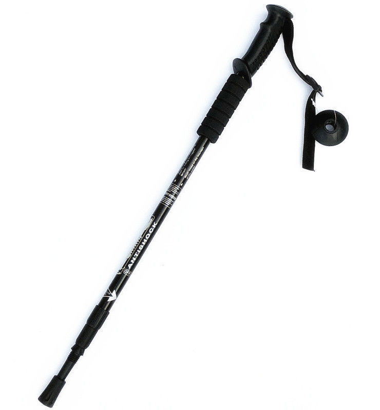 Lightweight Aluminum Trekking Poles Collapsible Hiking Poles Walking & Running Sticks with Natural Cork Grips Quick Locks