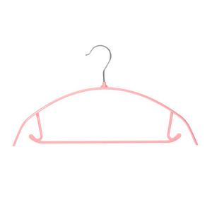 Clothes Hanger Rubber Coated Contour Metal No Bumps Suit Hanger Coat Sweater Hanger Space Saving Heavy Duty Hook Durable 10 Pack