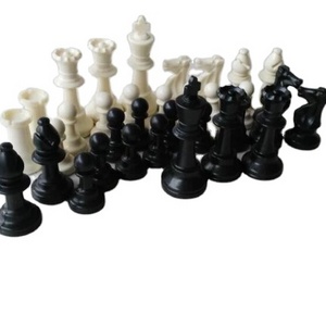 Complete Wooden Chess Pieces Wooden Replacement Chess Figures with Kings Queens Castles Knights Pawns