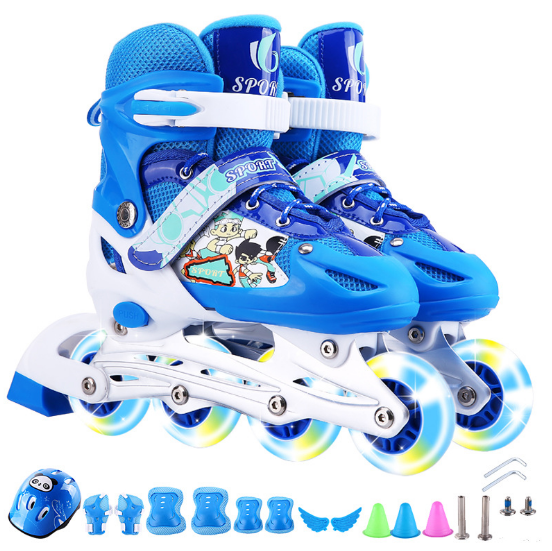 design children aluminum chassis adjustable inline roller skates