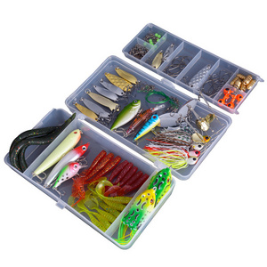 VIB Spoon Spinner Fishing Lure Set Spoonbait Crankbaits Fishing Wobblers for Pike Crochet Kit Artificial Bait