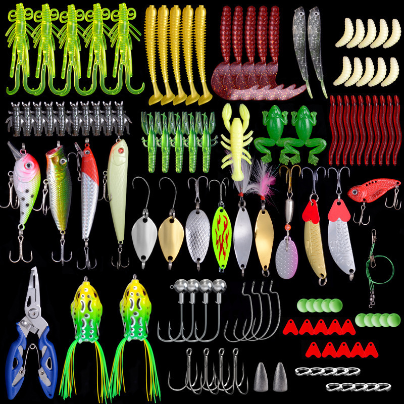 VIB Spoon Spinner Fishing Lure Set Spoonbait Crankbaits Fishing Wobblers for Pike Crochet Kit Artificial Bait