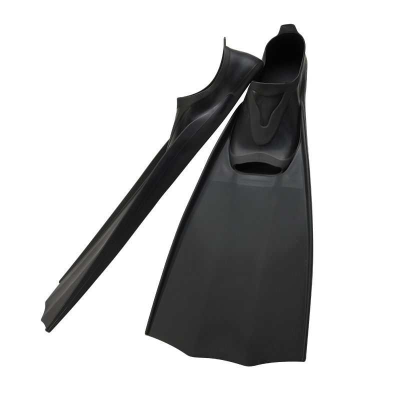 Long Angled-Blade Full Foot Fins Spearfishing and Freediving Fin Scuba Swim Dive Booster