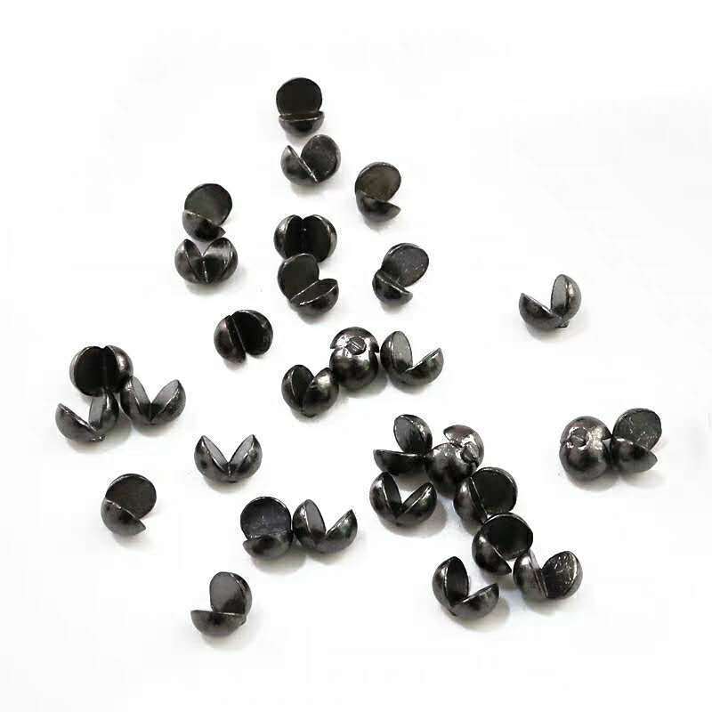 Split Shot Fishing Weights Sinkers Kit Round Removable Fishing Sinkers Weights Lead Shot Fishing Egg Sinkers