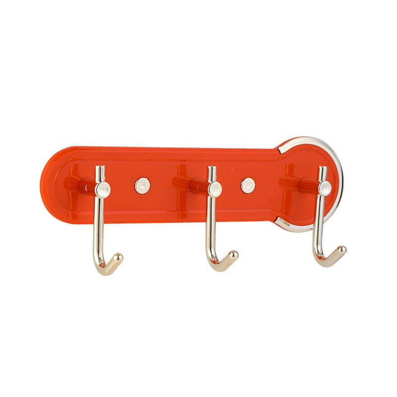 Wall Hooks Self Adhesive for Hanging Wall Hanger 3 Hooks Coat Hooks Heavy Duty and Waterproof