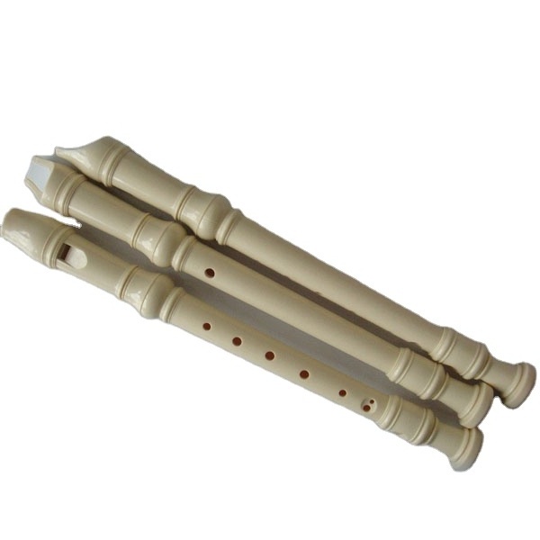 8-Hole Ivory Plastic clarinet