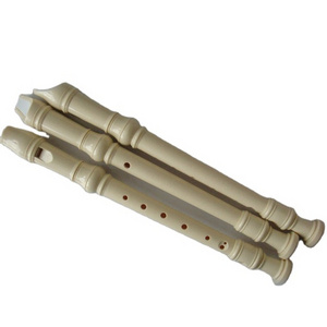 8-Hole Ivory Plastic clarinet