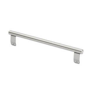 Processing Custom Home Improvement Hardware Handle Silver Stainless Steel Handle Brushed Simple Wardrobe Drawer Handle Solid