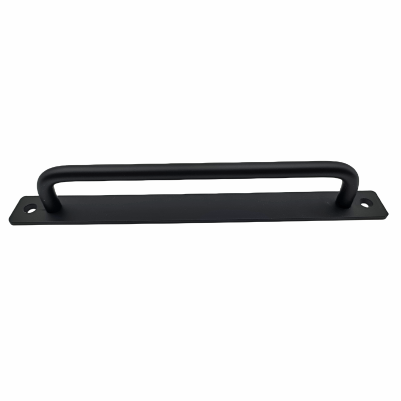 Furniture Hardware Matte Black Cabinet Handles Aluminum Drawer Door Pulls