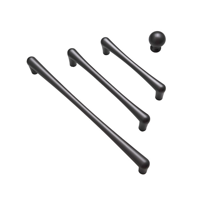 Furniture hardware modern gold wardrobe drawer pulls and knobs black cabinet cupboard drawer pull handles